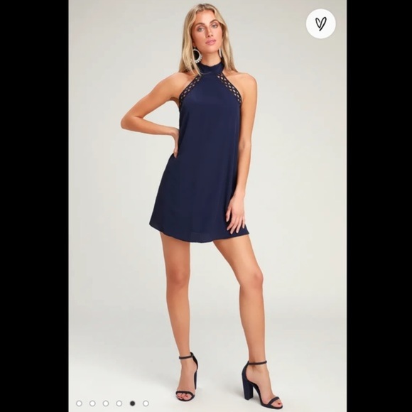 Lulus Any Sway, Shape, or Form Navy Blue Dress - Picture 6 of 14